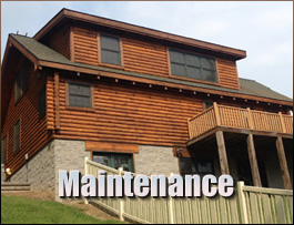  Marshville, North Carolina Log Home Maintenance